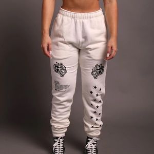 Darc Sport cream sweatpants joggers